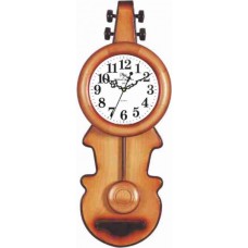 Настенные часы с маятником "Скрипка" 15018.А.39